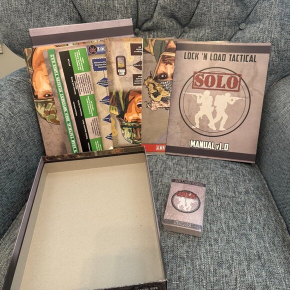 Lock 'n Load Tactical: Solo (open, unpunched, cards sealed) LLP313640 - Picture 7 of 16